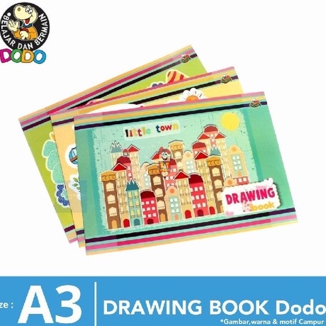 

Buku Gambar Anak Besar / Drawing Book A3 DODO By SiDU Murah