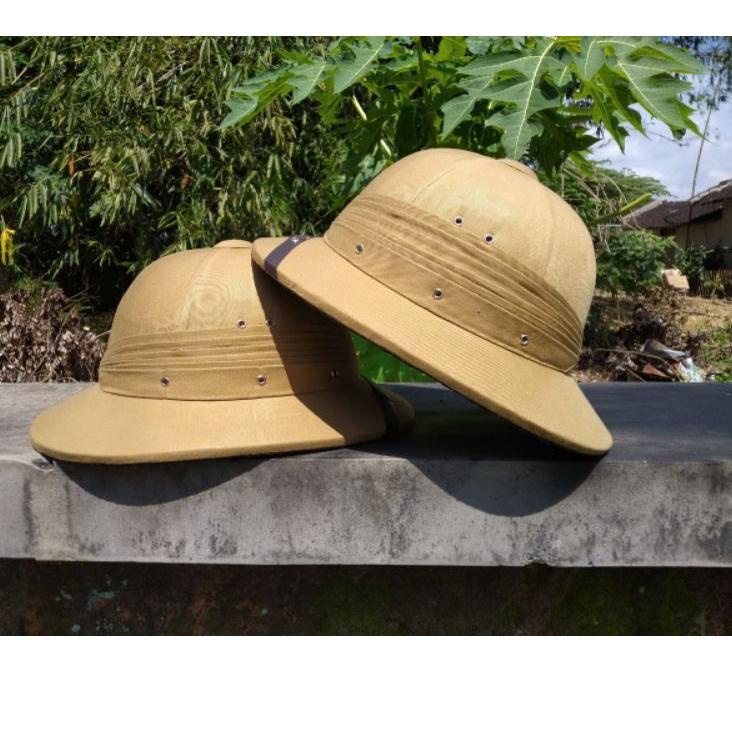 Lagi Tren.. TOPI HELM SEPEDA ONTHEL - TOPI KAIN DEMANG ONTEL - TOPI HELM SEPEDA ONTA KEBO