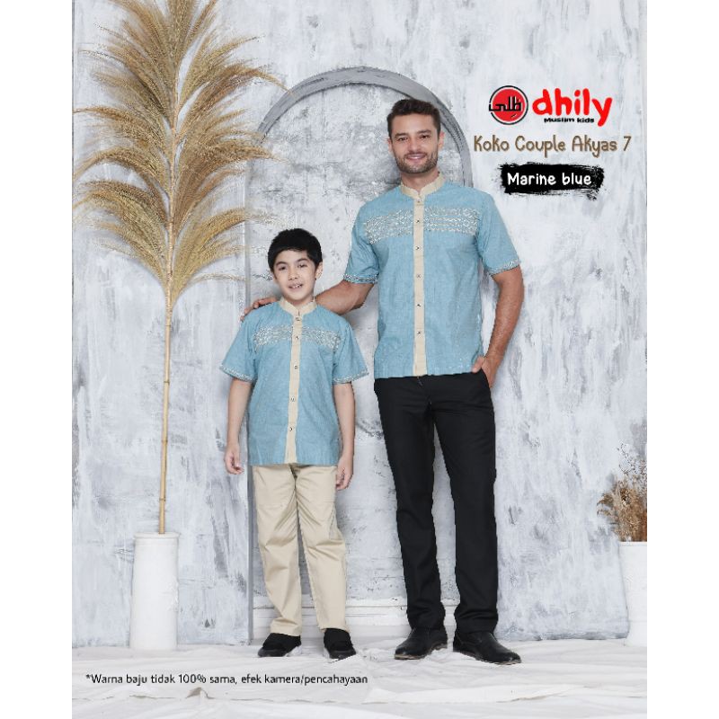 BAJU KOKO COUPLE AYAH ANAK AKYAS 7