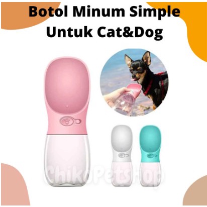 Botol Minum Simple Untuk Anjing&amp;Kucing | Botol Minum Cat&amp;Dog