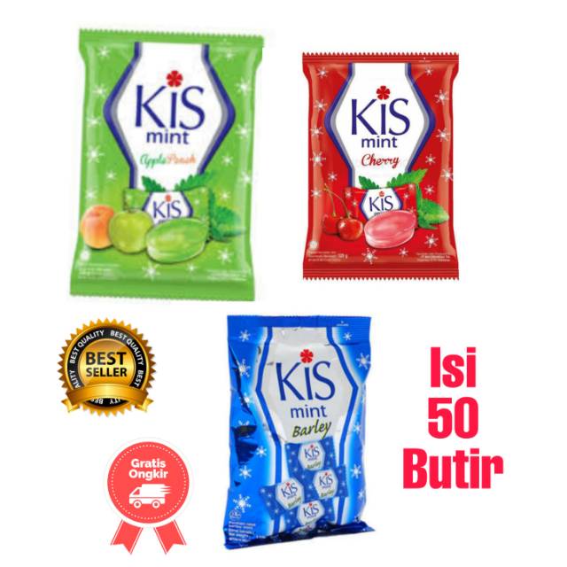 

PERMEN KIS MINT 1pack isi 50