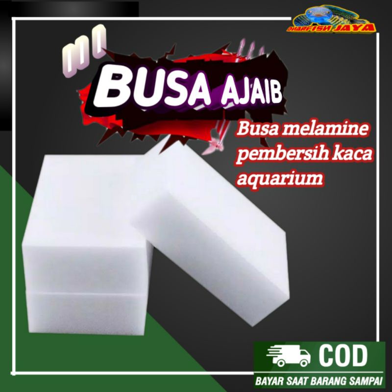Busa Ajaib Pembersih Aquarium/Magic Sponge Busa Ajaib Pembersih Kerak Lumut PerPCS