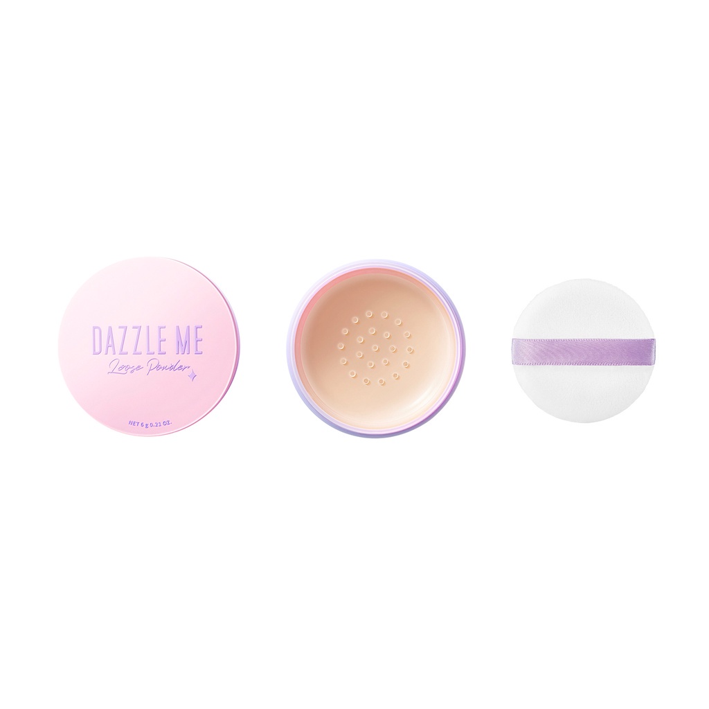 Dazzle Me Always Setting Loose Powder | Soft Smooth Long Lasting | Bedak Tabur