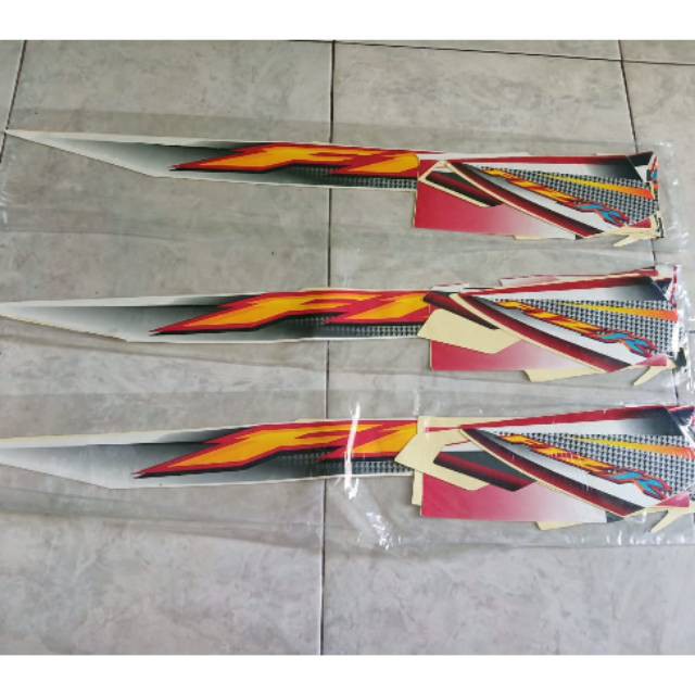 [COD]Striping stiker sticker lis les body Merah 2003 fiz r kwalitas terbaik