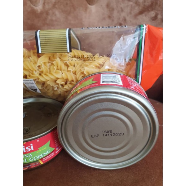 

paket pasta sanremo dan vinis tuna fried chili