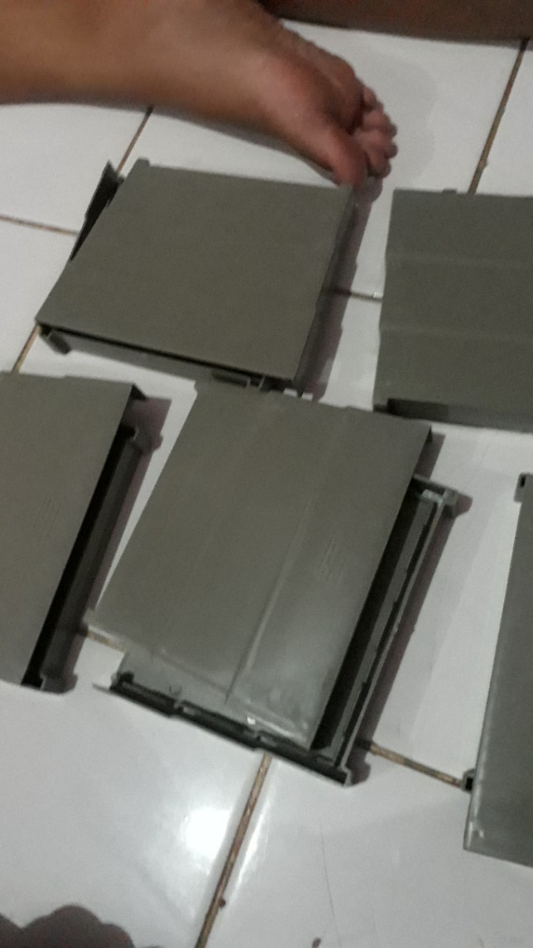 Tutup Penutup Dop Talang Air Kotak Persegi Pipa Pvc