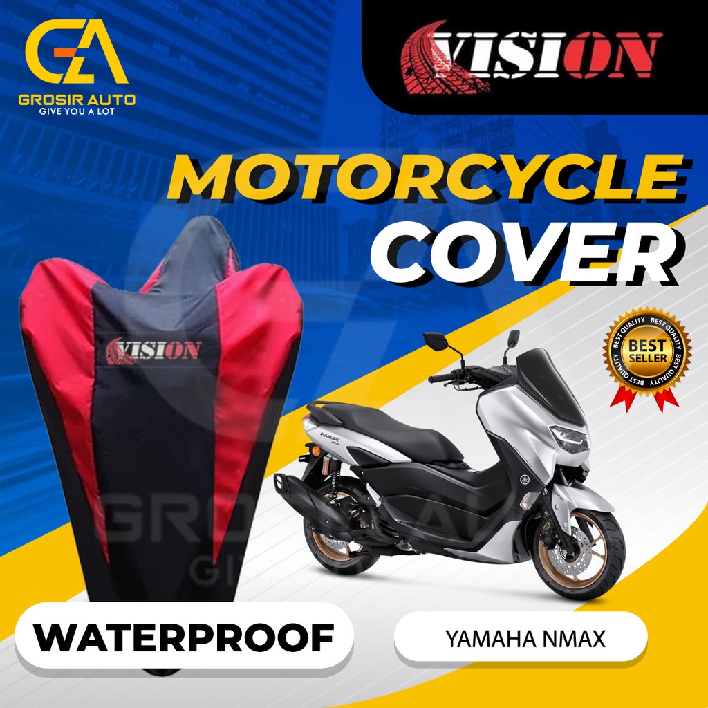 Sarung Motor NMAX Waterproof Vision / Cover Selimut Penutup Sarung Mantel Motor Vision