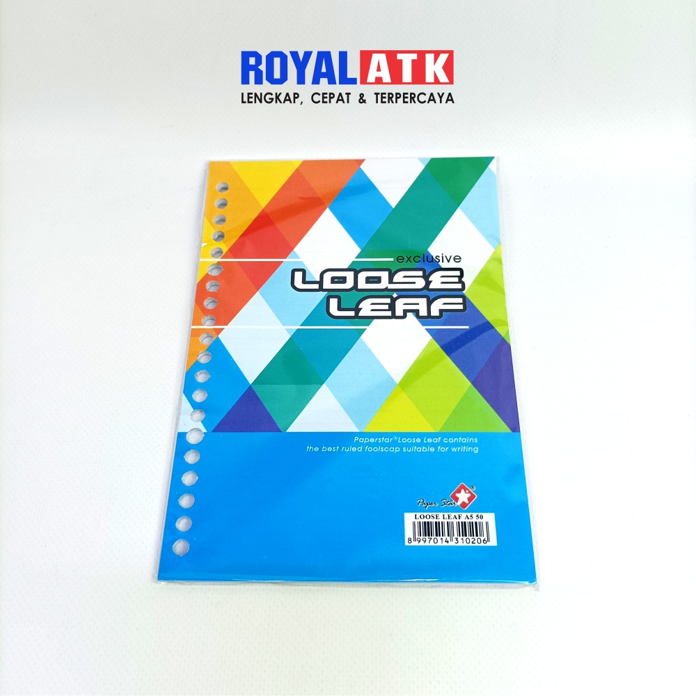 

Loose Leaf A5 50 Lembar Paper Star