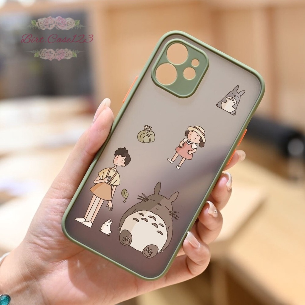 SOFTCASE DOVE HYBRID CUSTOM KARTUN TOTORO OPPO VIVO SAMSUNG REALME XIAOMI IPHONE INFINIX FOR ALL TYPE BC6491