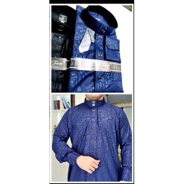 jubah saudi gamis exclusif alfaan embos premium