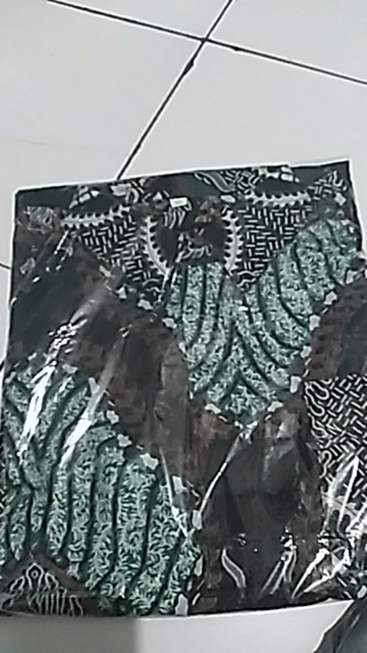 Nailo Batik Hrb026 Kenongo Kemeja Tosca Pendek Pekalongan Padi M L Xl Sogan Tulis Halus Kemeja Batik