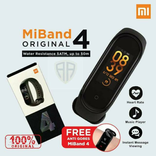 Smartwatch original XIAOMI MI BAND 4 SMARTWATCH