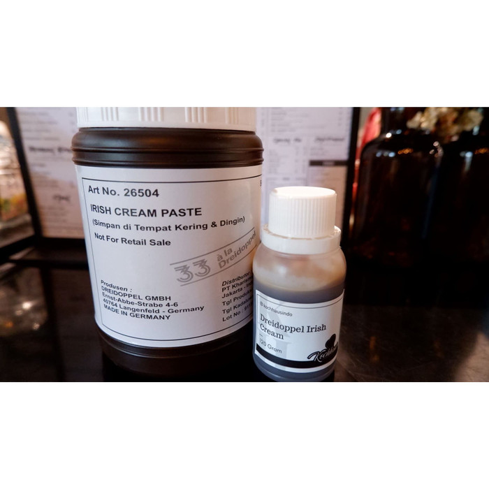 

New Arrival - Dreidoppel Irish Cream Paste Repack 120 Gram Made In Germany
