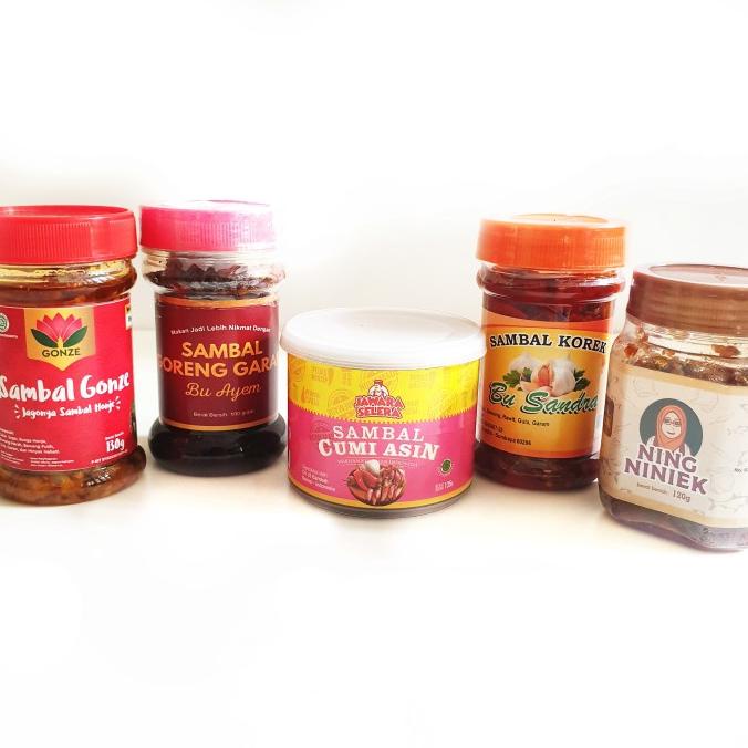 

Paket Aneka Sambal Nusantara Terfavorite Sambel Roa, Kecombrang, Korek