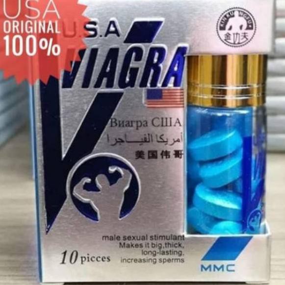 ★ G70 Vigra/Viagra (10 Butir) Suplemen Obat / Sex Kuat Tahan Lama Di Ranjang Pria Dewasa Ampuh ZT ❤️