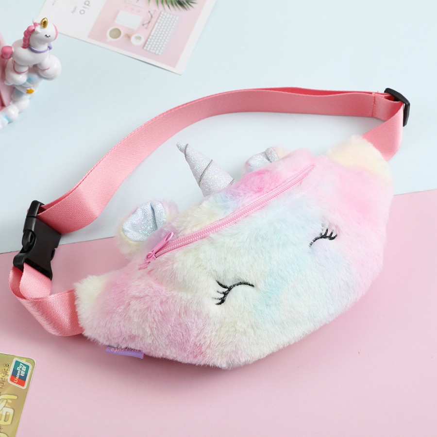 unicorn waist bag tas unicorn anak tas pinggang unicorn anak