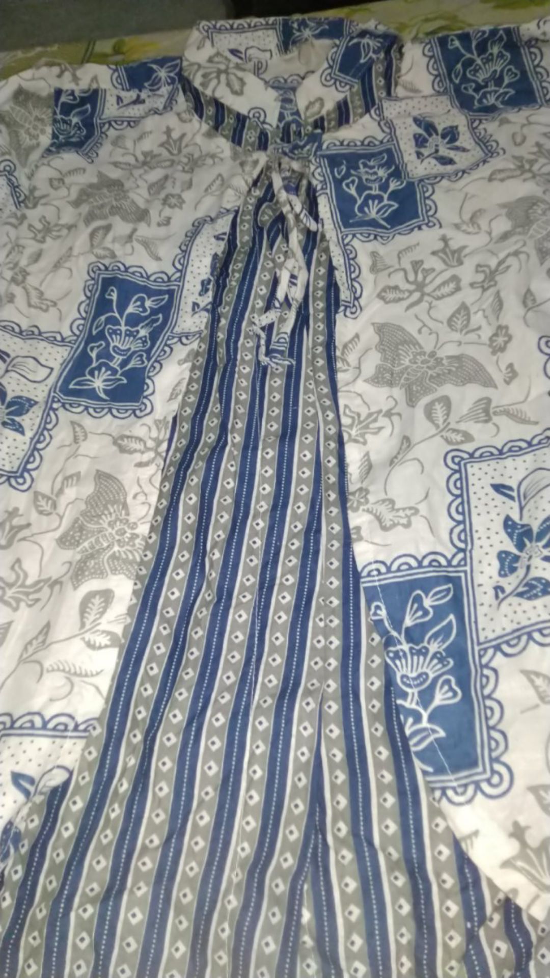 Atasan Batik Wanita Blouse Bolero Motif Kupu Kotak Batik Albabeka Termurah