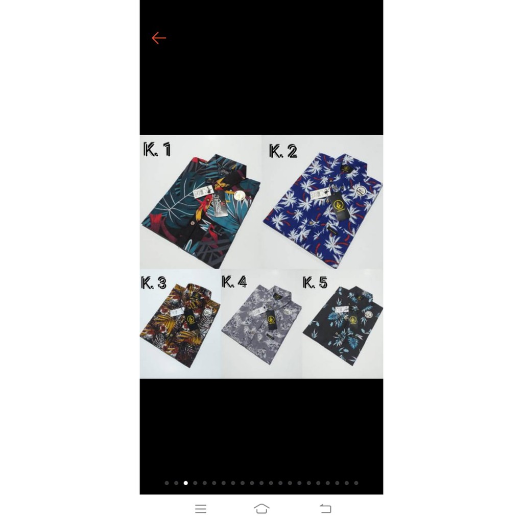kemeja batik pantai
