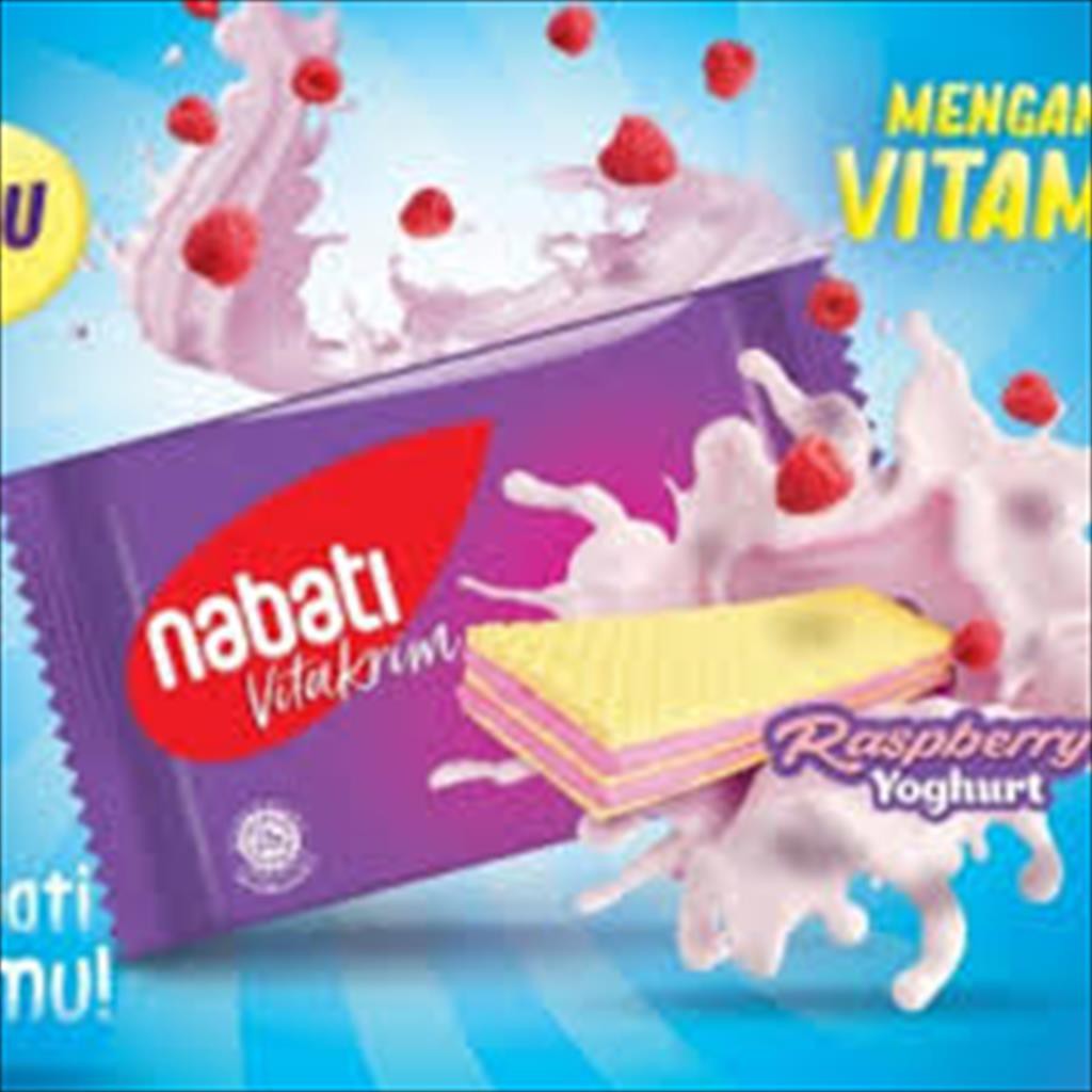 

Nabati Wafer Raspberry Yoghurt 132 Gram