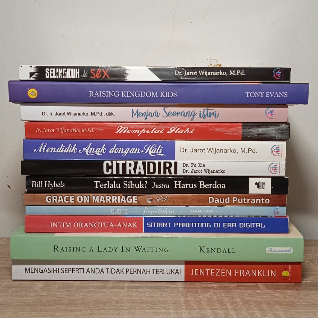 buku bekas kristen kristiani parenting marriage Dr. Jarot Wijanarko