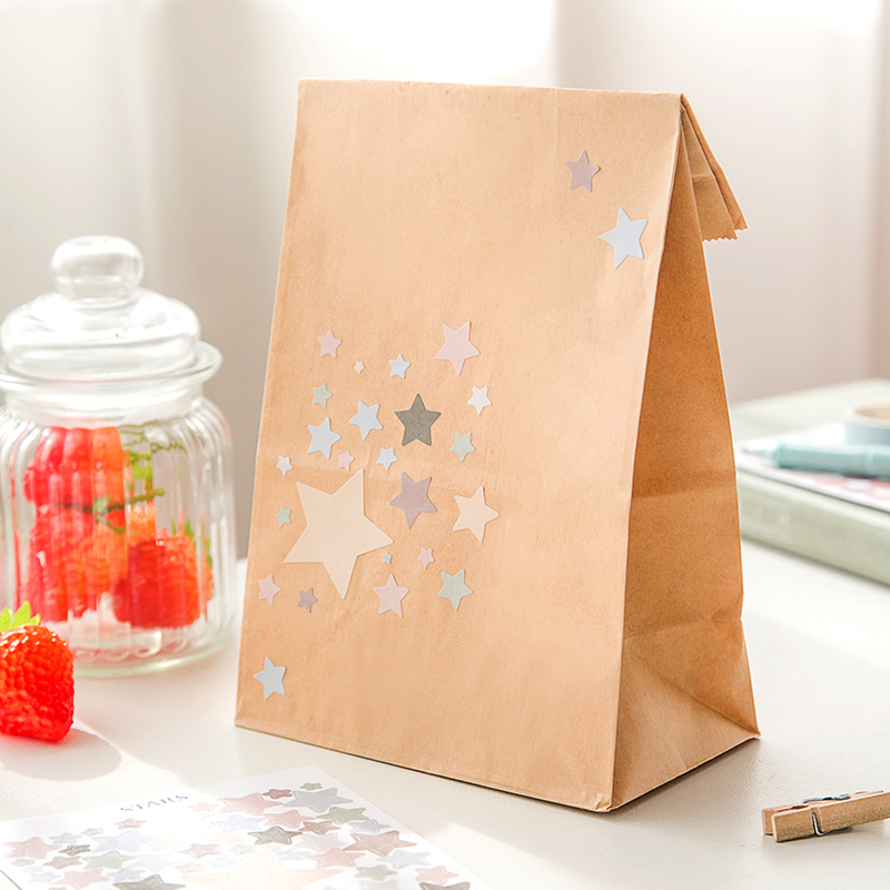 imoda 1lembar Stiker Berwarna-warni Lucu Diary Jurnal Alat Tulis Serpihan Scrapbooking DIY Dekorasi-5