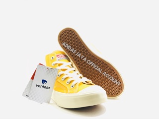  Sepatu  Ventela  Public Hi Dark Yellow Original Product 