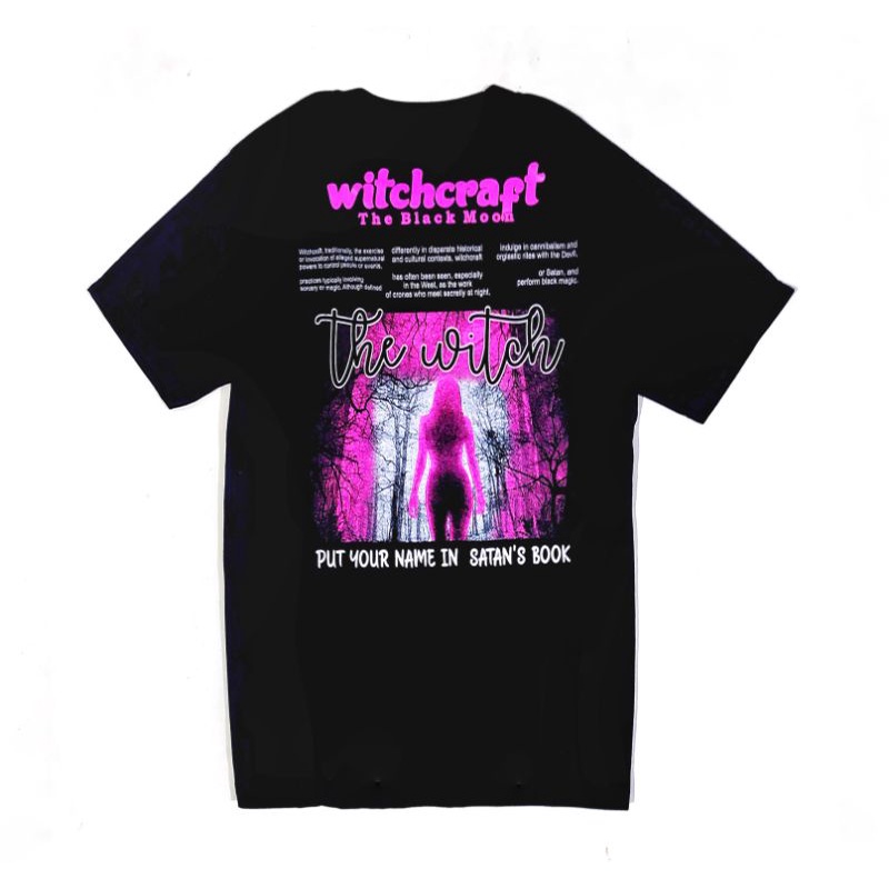 kaos pria/THE WITCH/kaos distro