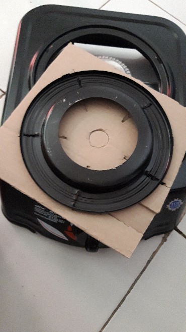 Paket Kompor Quantum 1 Tungku Qgc 101 R Dan Selang Regulator Gas 142