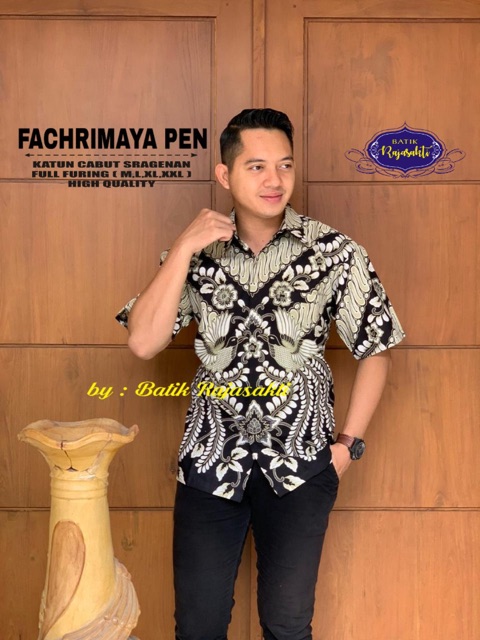 Batik FAHRIMAYA FULL FURING Katun Halus Ori Solo