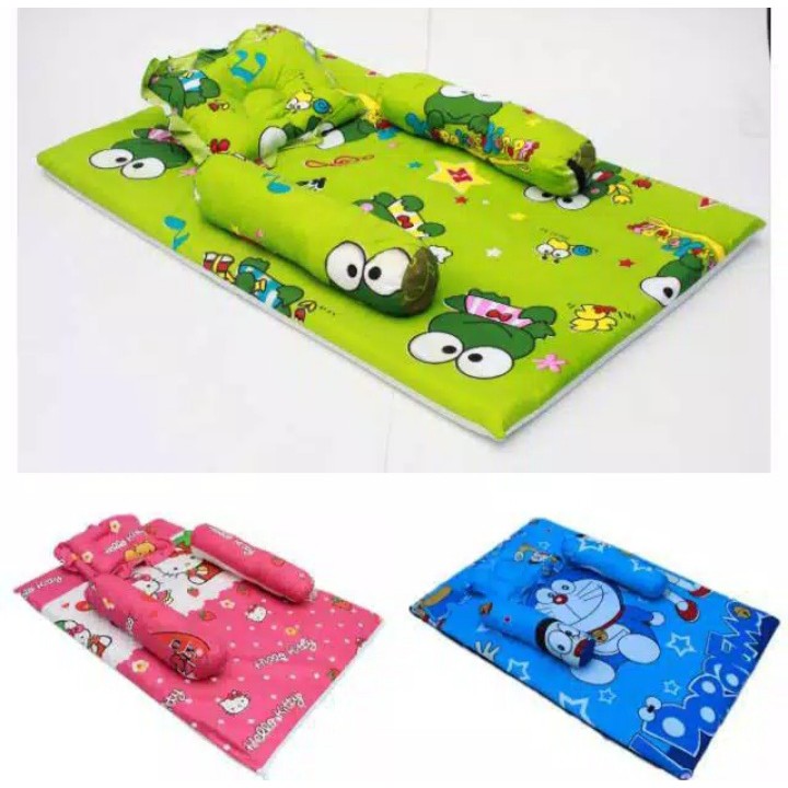 kasur matras karakter Kasur lipat murah kasur set termurah karakter doraemon keropi hello kitty