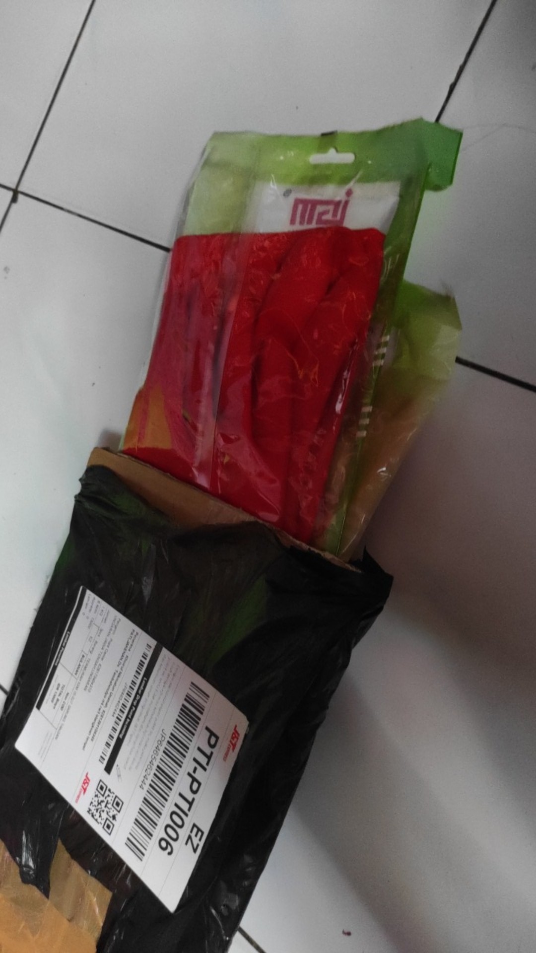 Termurah Fawi Fs-005 Sarung Tangan Latex/karet/glove Cuci Piring Ukuran L