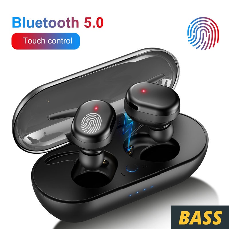 Headset TWS 4 Superbass Earphone Wireless Chaging Box TWS I12 I11 I7S