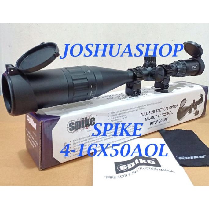Teleskop / Telescope Spike 4-16x50 AOL Plus Sunhide Star Seller