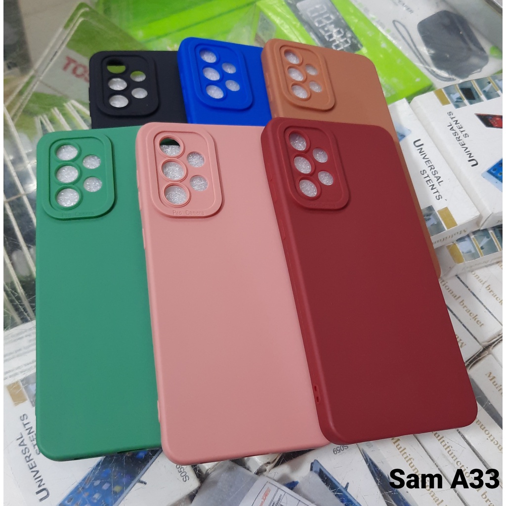 CASE PRO CAMERA SAMSUNG A23 4G SILIKON SOFTCASE MACARON  SAMSUNG A03 A13 4G A33 MURAH MERIAH