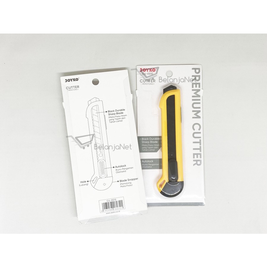 Cutter | Pemotong Joyko CU-0510 Premium Autolock Mengunci Otomatis