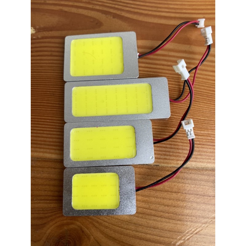 Lampu Plafon Kabin Mobil Led COB Plat Aluminium 12 Volt