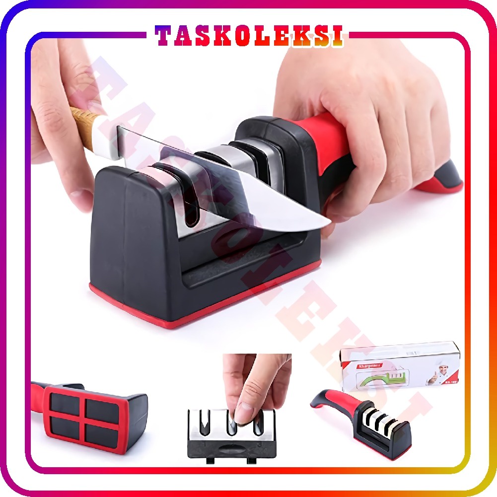 ☛TK☚ R384 ALAT PENGASAH PISAU GUNTING ASAHAN KNIFE SHARPENER SWIFT SHARP