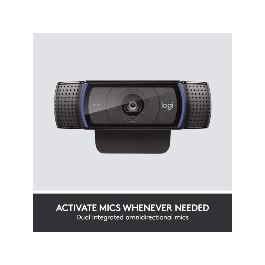 Webcam Logitech C920e Business Webcam Full HD 1080P 30 fps Autofocus