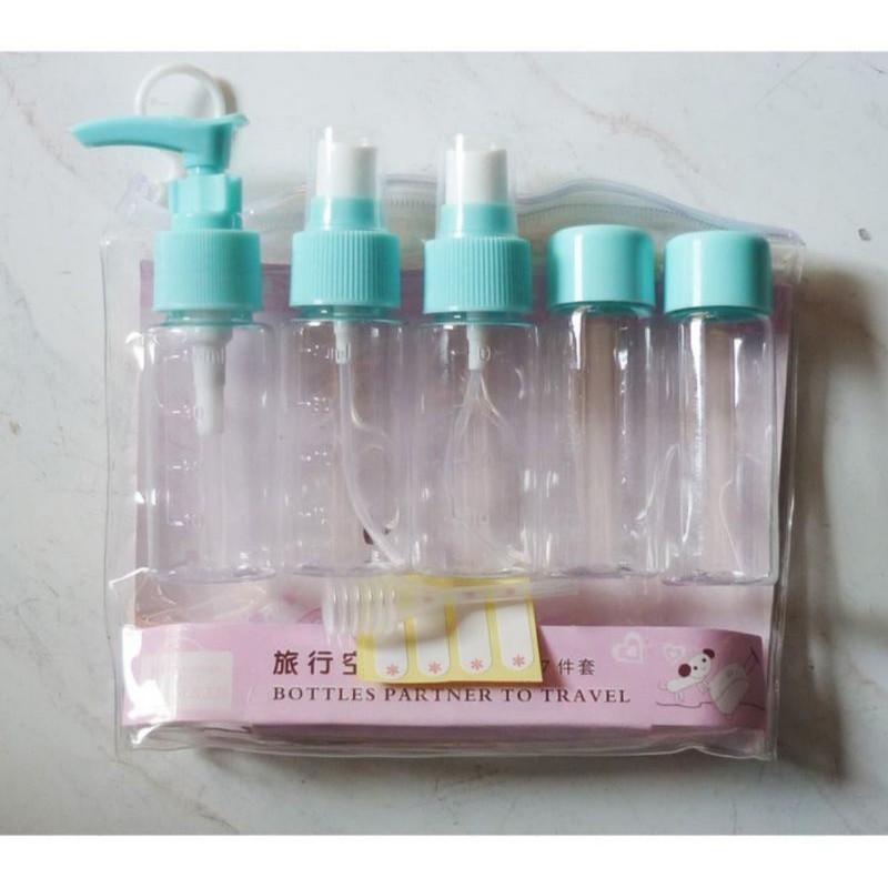 Set 5 IN 1 Spray Bottle Botol Semprot Botol Refill Spray Multifungsi