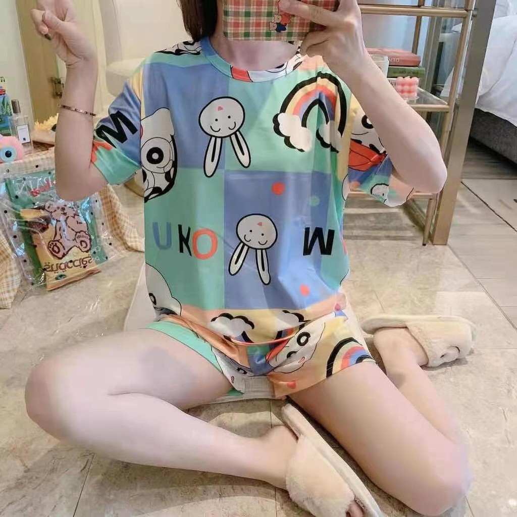 Baju Tidur Wanita | Baju Rumah Piyama Wanita | Sinchan