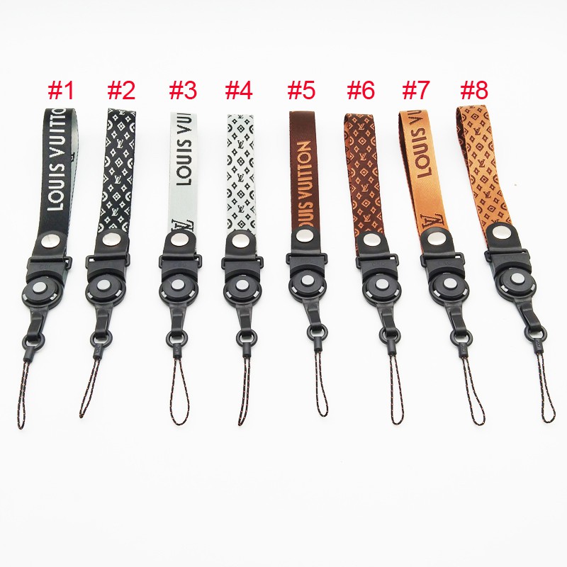 Sturdy &amp; Tali Lanyard 8 Warna Dengan Gantungan Kunci Dapat Dilepas Untuk Case Handphone