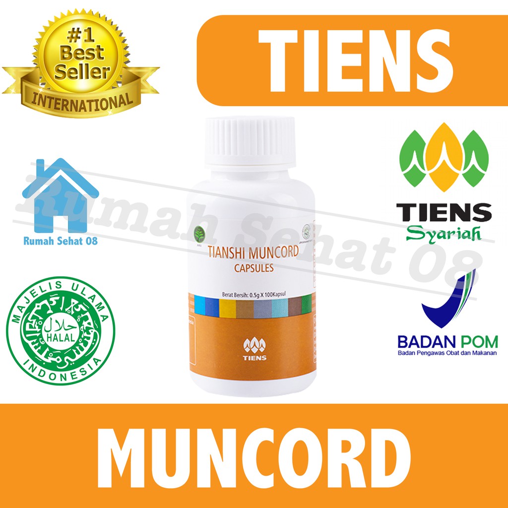 ECERAN - PENINGKAT STAMINA !!! CORDYCEPS CAPSULES MUNCORD TIENS !! KEKEBALAN TUBUH !!