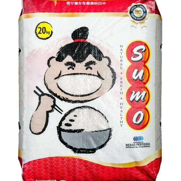 

978Eq1W Beras Sumo Pulen Seperti Sushi 20Kg WQ012