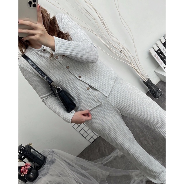 Kiory Knit Set-Offwhite