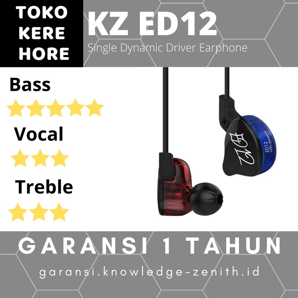 IEM Knowledge Zenith KZ - ED12 with Mic