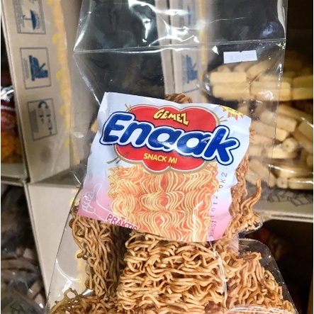 

Snack MIE ENAAK GEMEZ Cemilan Kiloan Original Expired Lama Jaminan Halal