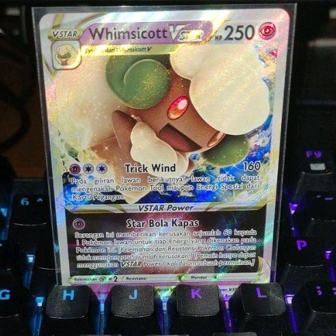 Whimsicott VStar 050/100 - S9 Pokemon TCG Indonesia