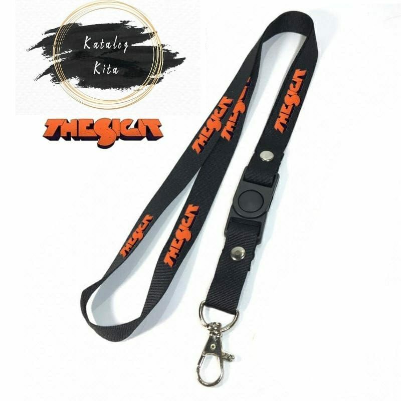 

Lanyard THESIGIT tali lanyard BAND gantungan kunci name tag id card kartu nama / tali lanyard gantungan leher