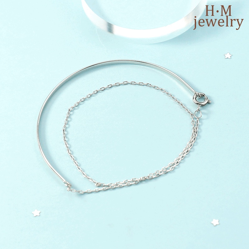 Gelang Multilayer Bahan S925 Silver