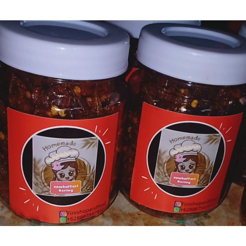 

sambal teri kering